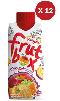 MEYSU FRUTBOX KARIŞIK 330 ML 12 ADET