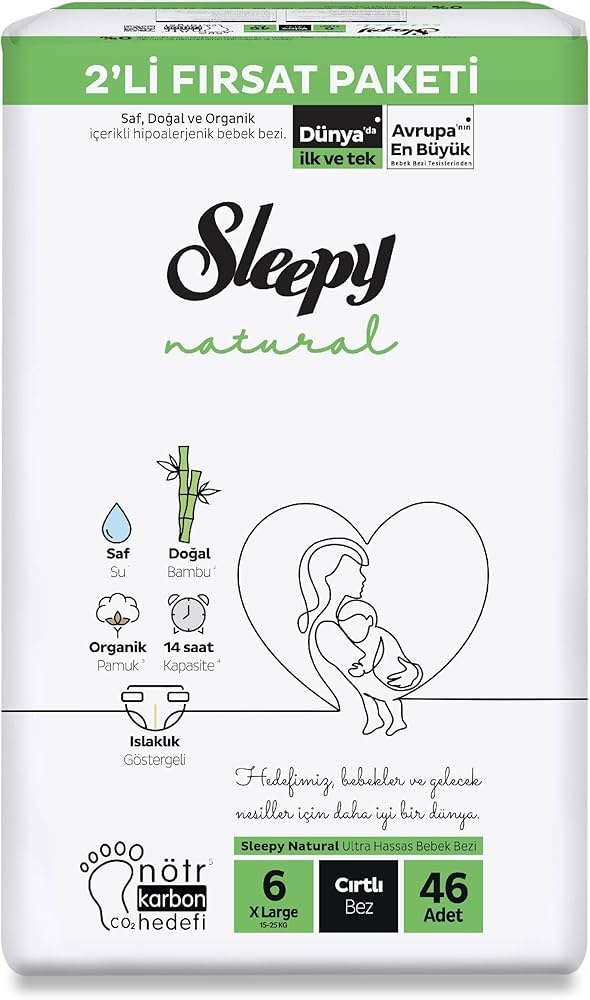 SLEEPY FIRSAT PAKET NATURAL 2'Lİ XL NO:6