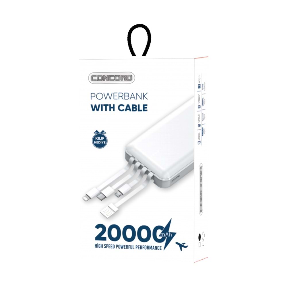 CONCORD C-118  20000MAH  POWERBANK