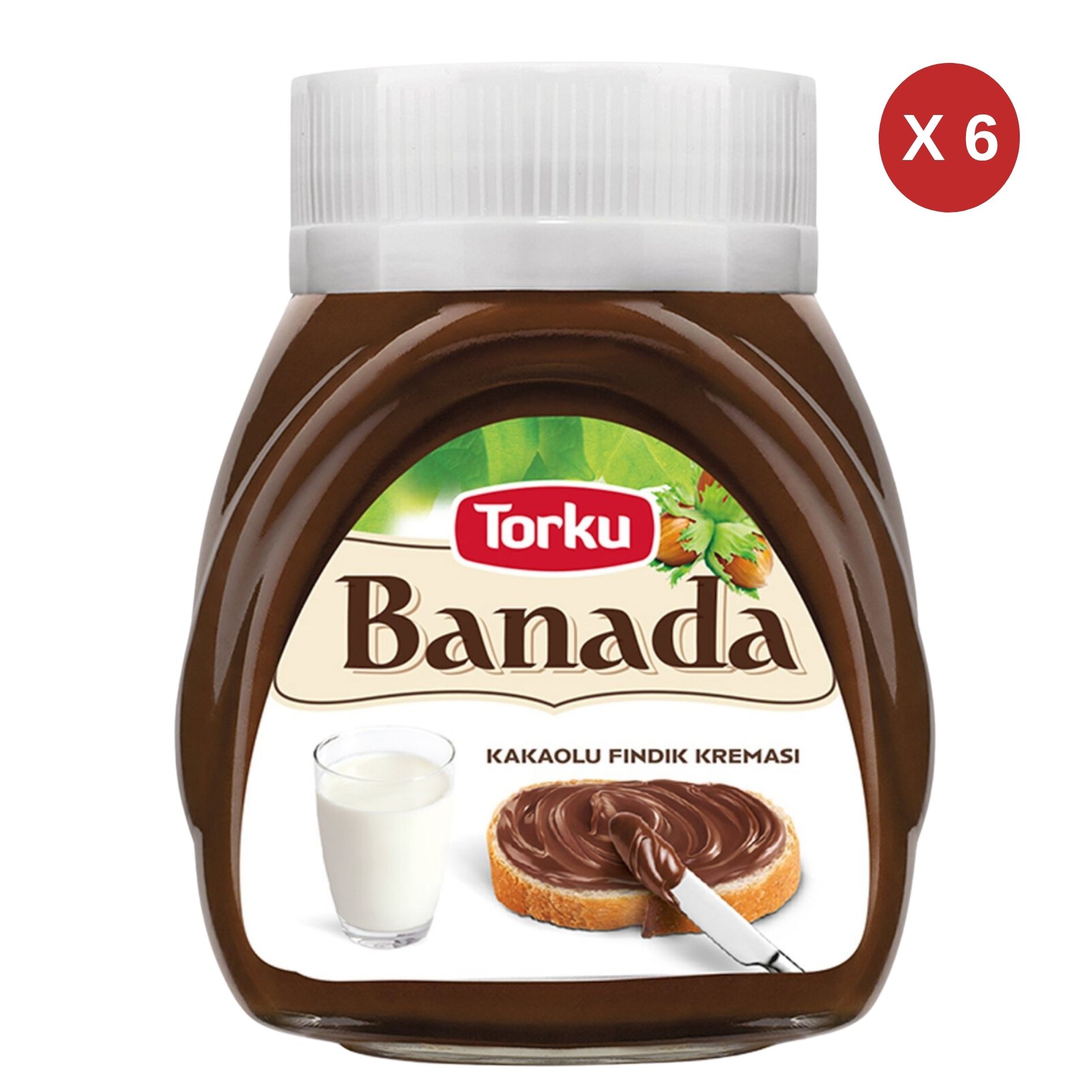 TORKU BANADA FINDIK KREMASI  700 GR (6 ADET)