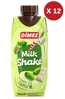 DİMES MİLKSHAKE ANTEP FISTIKLI 310 ML 12 ADET