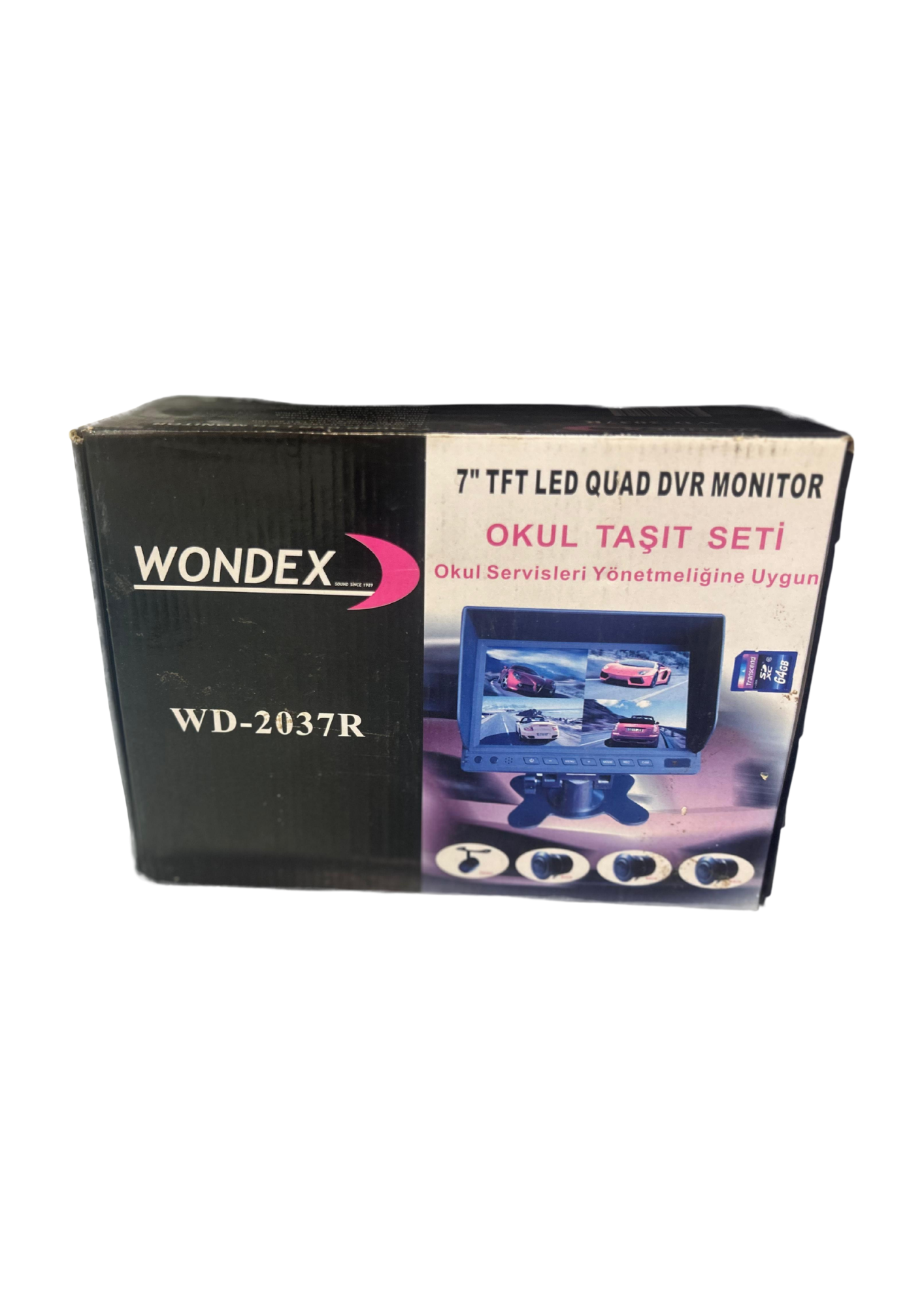 VONDEX OKUL TAŞIT KAMERASI 7 İNC EKRAN