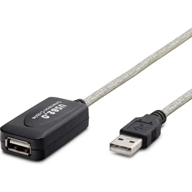 HADRON KABLO USB 2.0 ÇİPLİ USB UZATMA 10 METRE