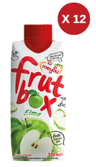 MEYSU FRUTBOX ELMALI 330 ML 12 ADET