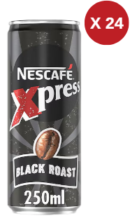 NESCAFE XPRESS BLACK 250 ML (24 ADET)