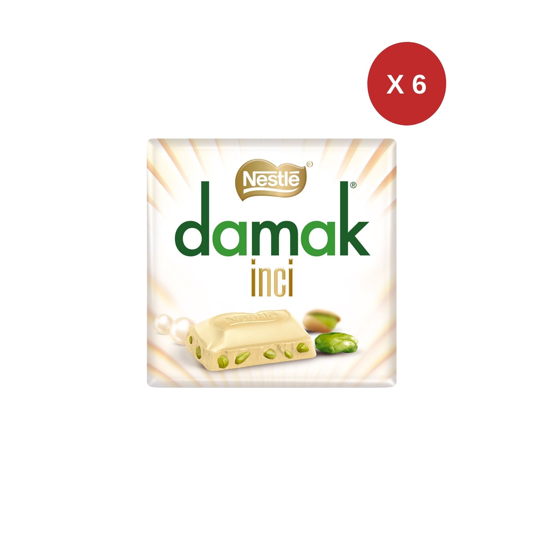 NESTLE DAMAK White Choc Sqr 24(60g) N1 TR ( 6 ADET )