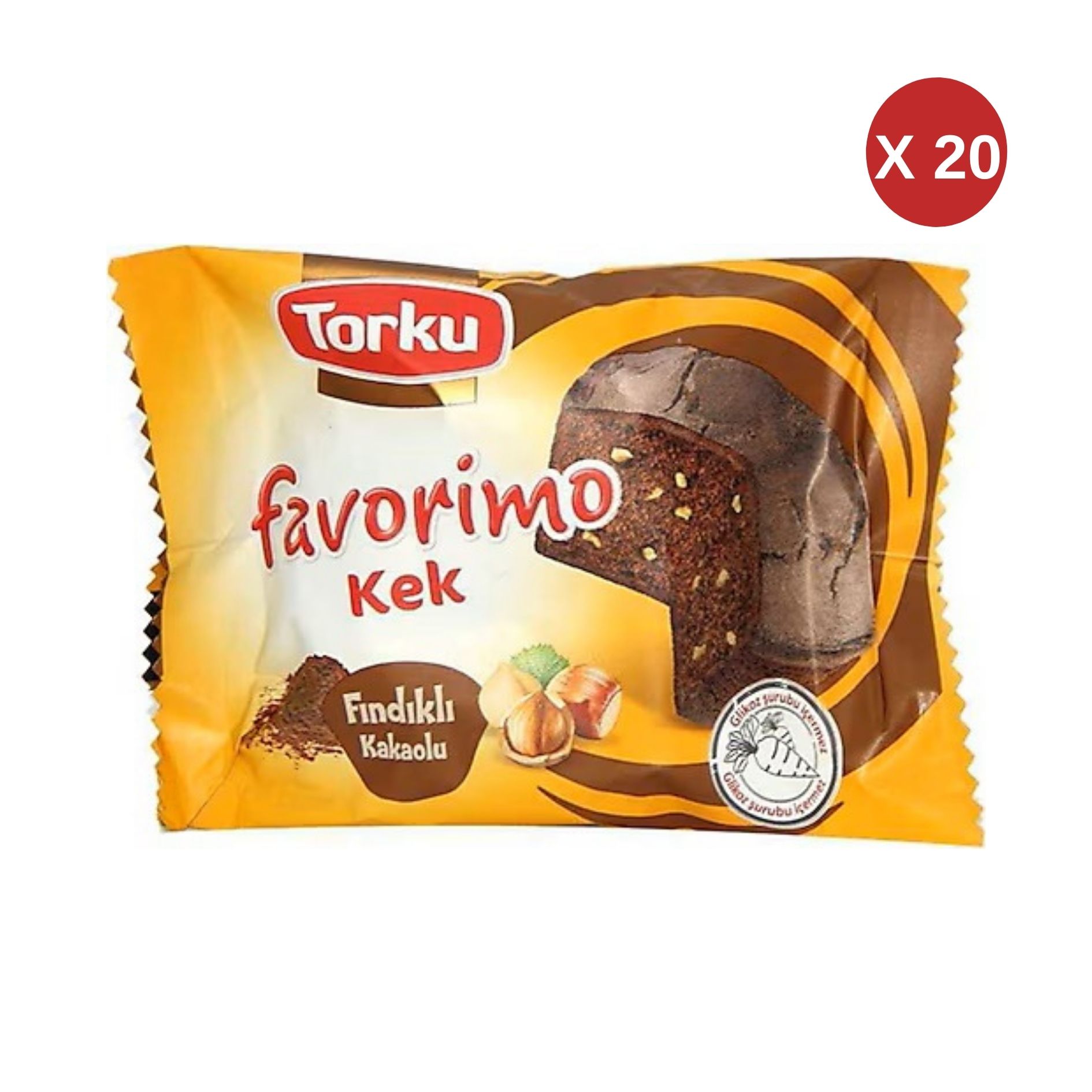 TORKU FAVORİMO KAKAOLU KEK 30 GR (20 ADET)