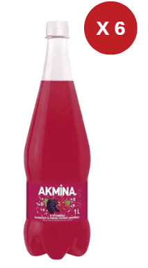 BURSA AKMINA  VİŞNE-KARADUT 1L 6 ADET